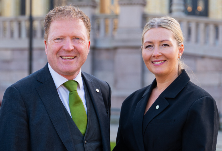Dialogmøte med Senterpartiet ved Sigbjørn Gjelsvik og Else Marie Rødby